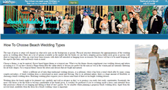 Desktop Screenshot of beachweddingdress.webpaper.co