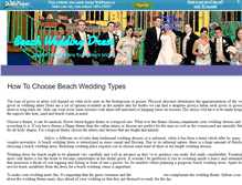 Tablet Screenshot of beachweddingdress.webpaper.co