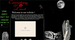 Desktop Screenshot of cemetery-of-lust.webpaper.co